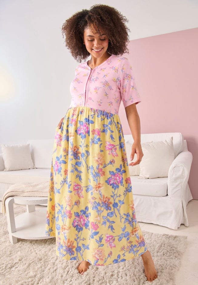 Mixed Print Knit Lounger image number 4