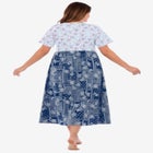 Mixed Print Knit Lounger image number null