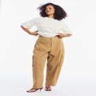 Ruffle Sleeve Sweater image number 4