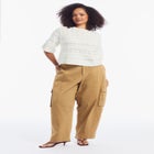 Ruffle Sleeve Sweater image number 0