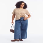 Short-Sleeve Pointelle Cardigan image number 4
