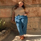 Short-Sleeve Pointelle Cardigan image number 0