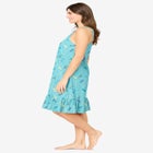 Sleeveless Knit Chemise Sleepshirt image number null