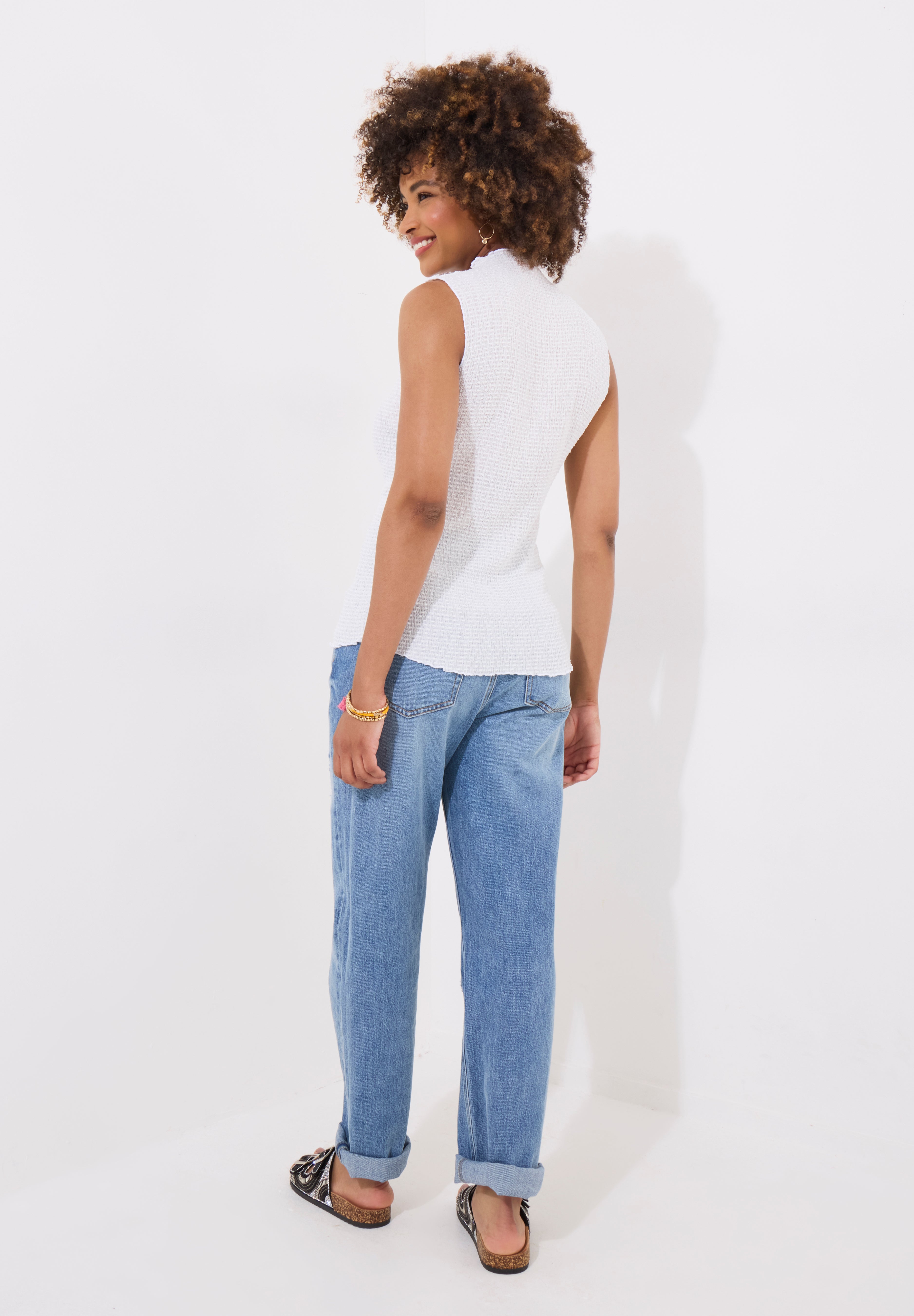 Mock Neck Tank image number 3