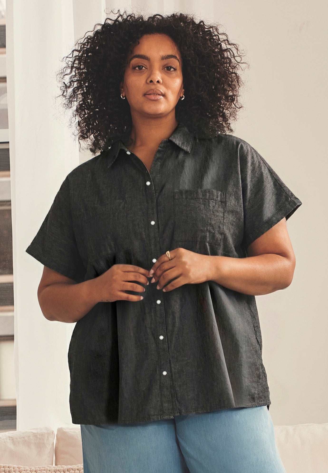 Dolman Short Sleeve Shirt image number 0