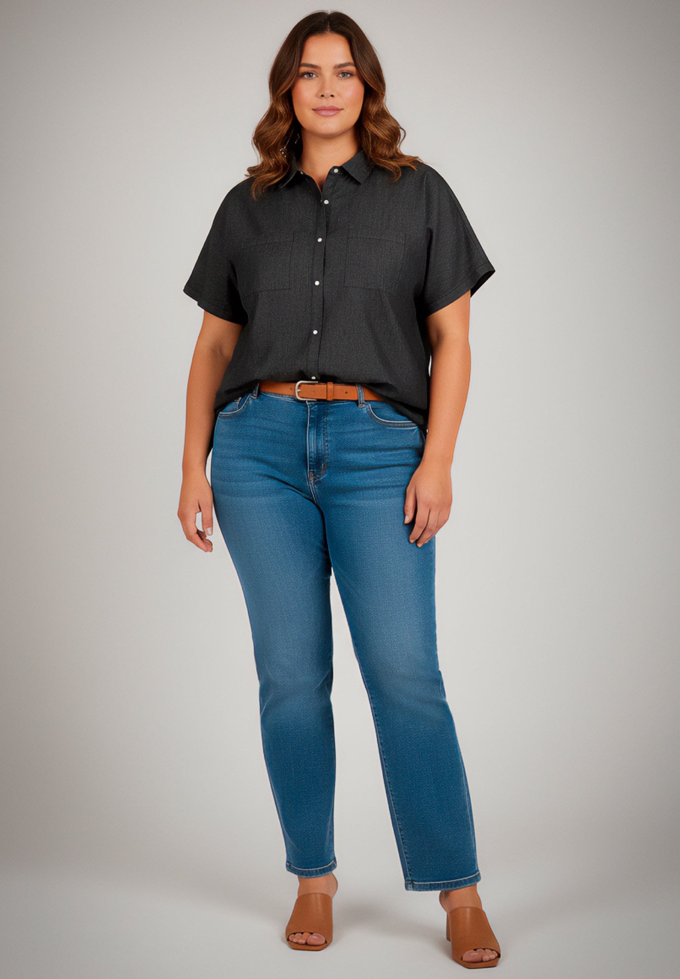 Dolman Short Sleeve Shirt image number 1