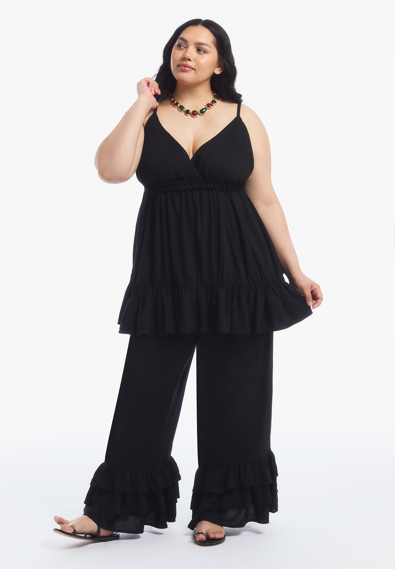 Ruffled Hem Camisole image number 3