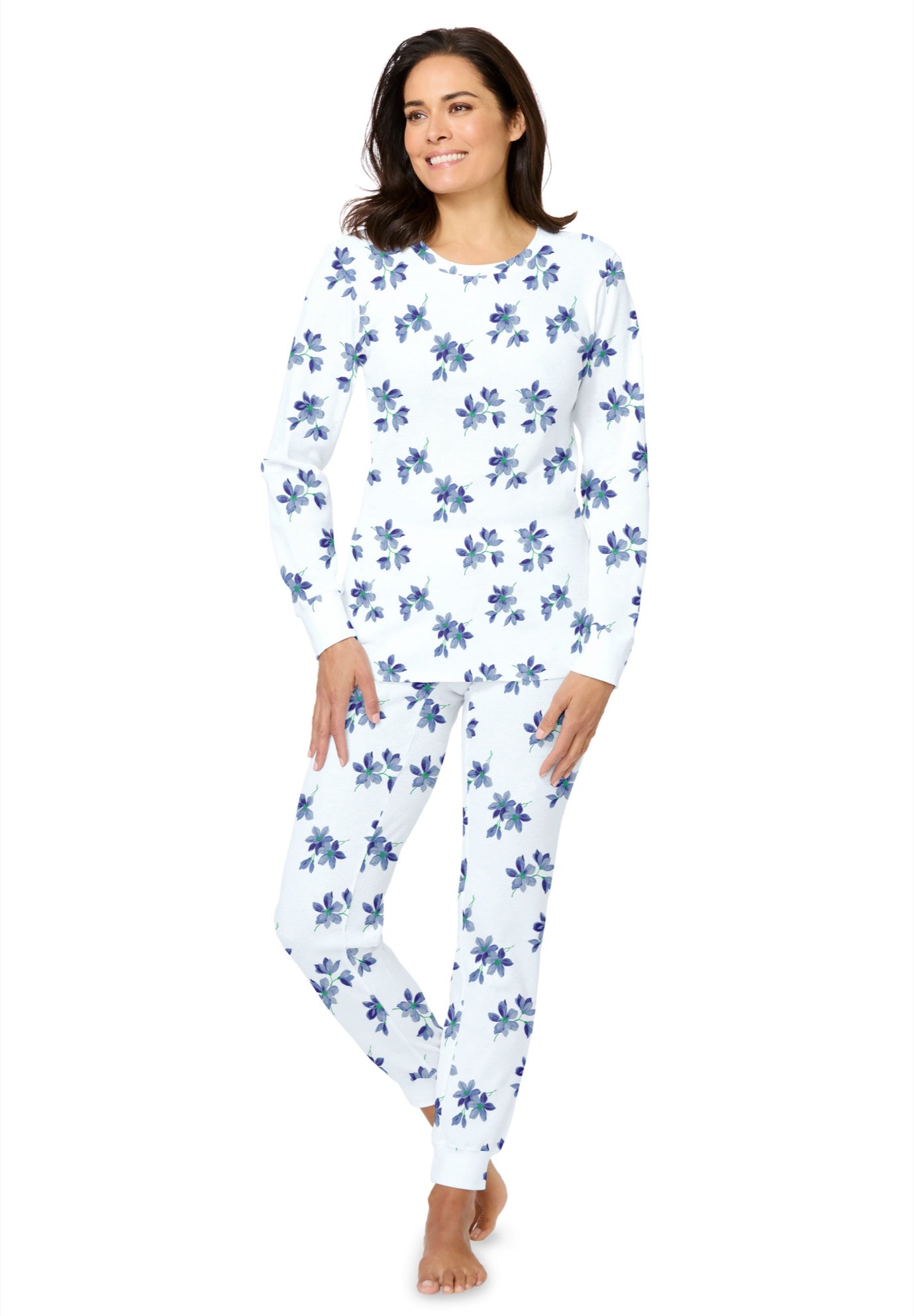 Thermal Crewneck Long-Sleeve Top image number 0