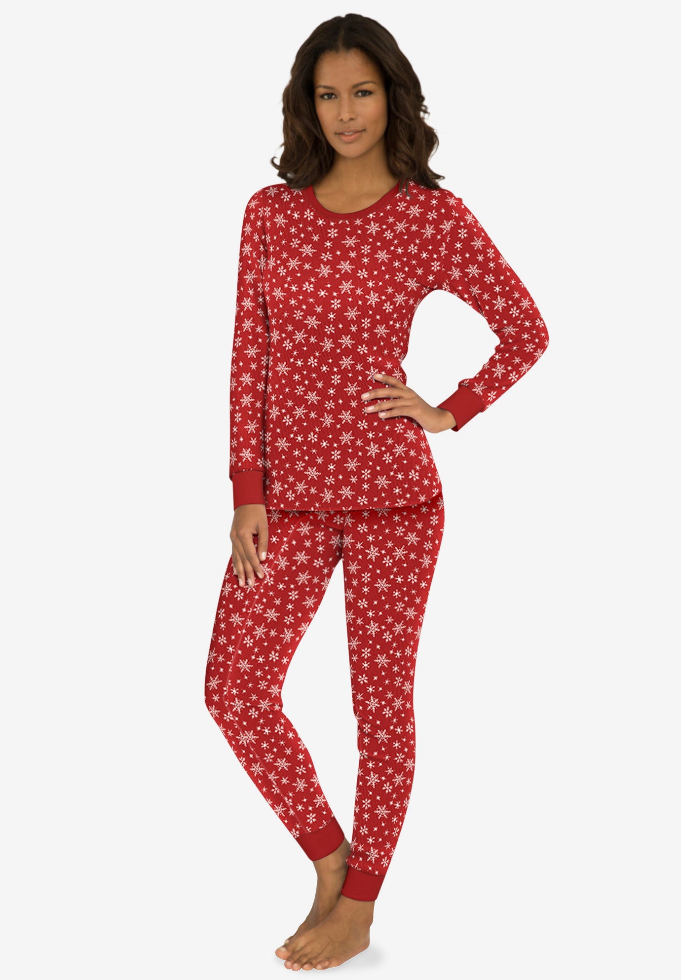 Thermal Crewneck Long-Sleeve Top image number 1