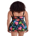 Empire Princess Seam Swimdress image number null