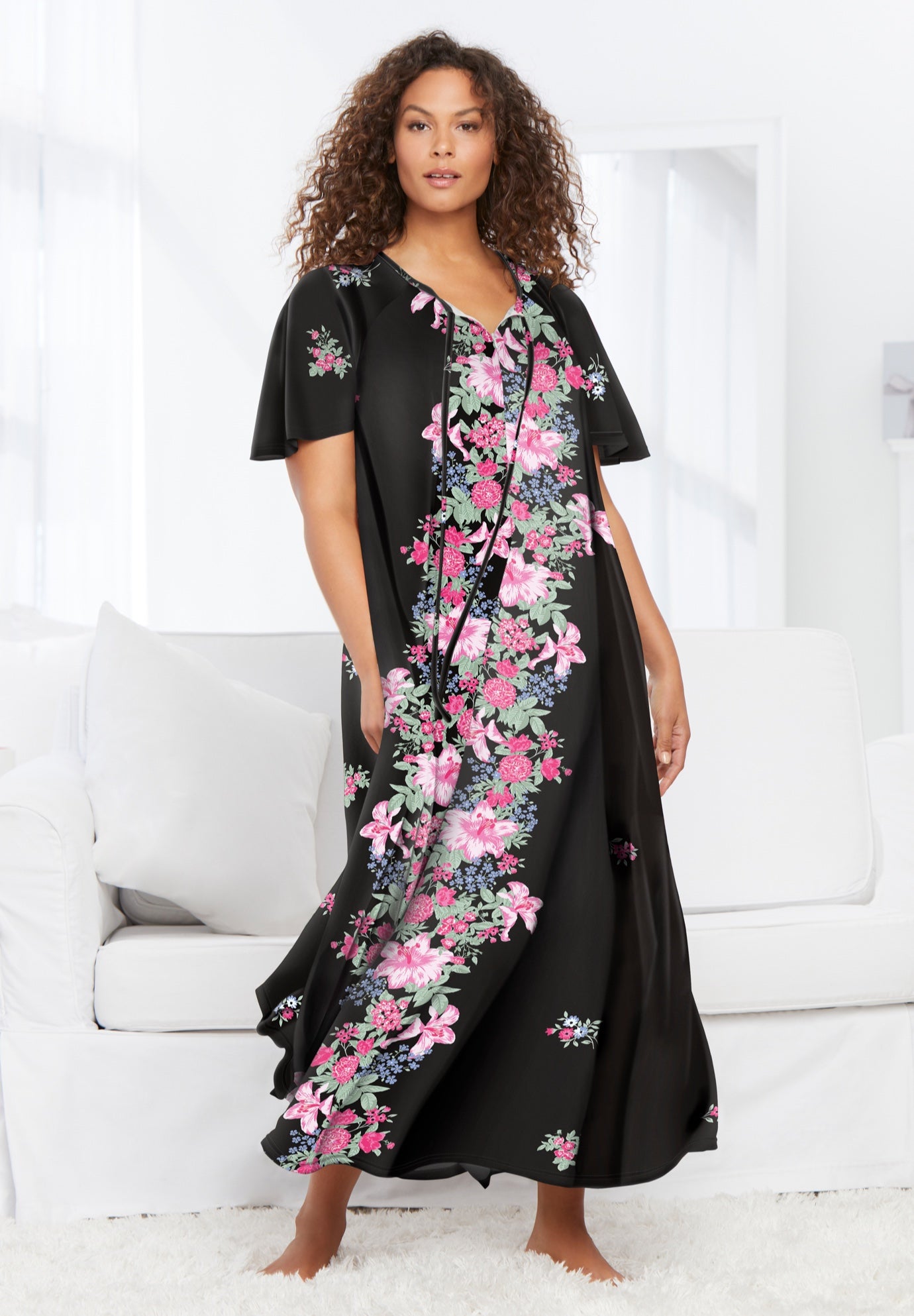 Sweeping Printed Lounger image number 4