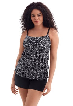Faux Ruffle Skirtini