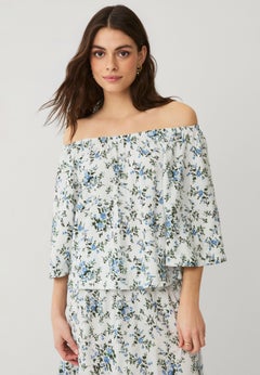 Off-the-shoulder Blouse