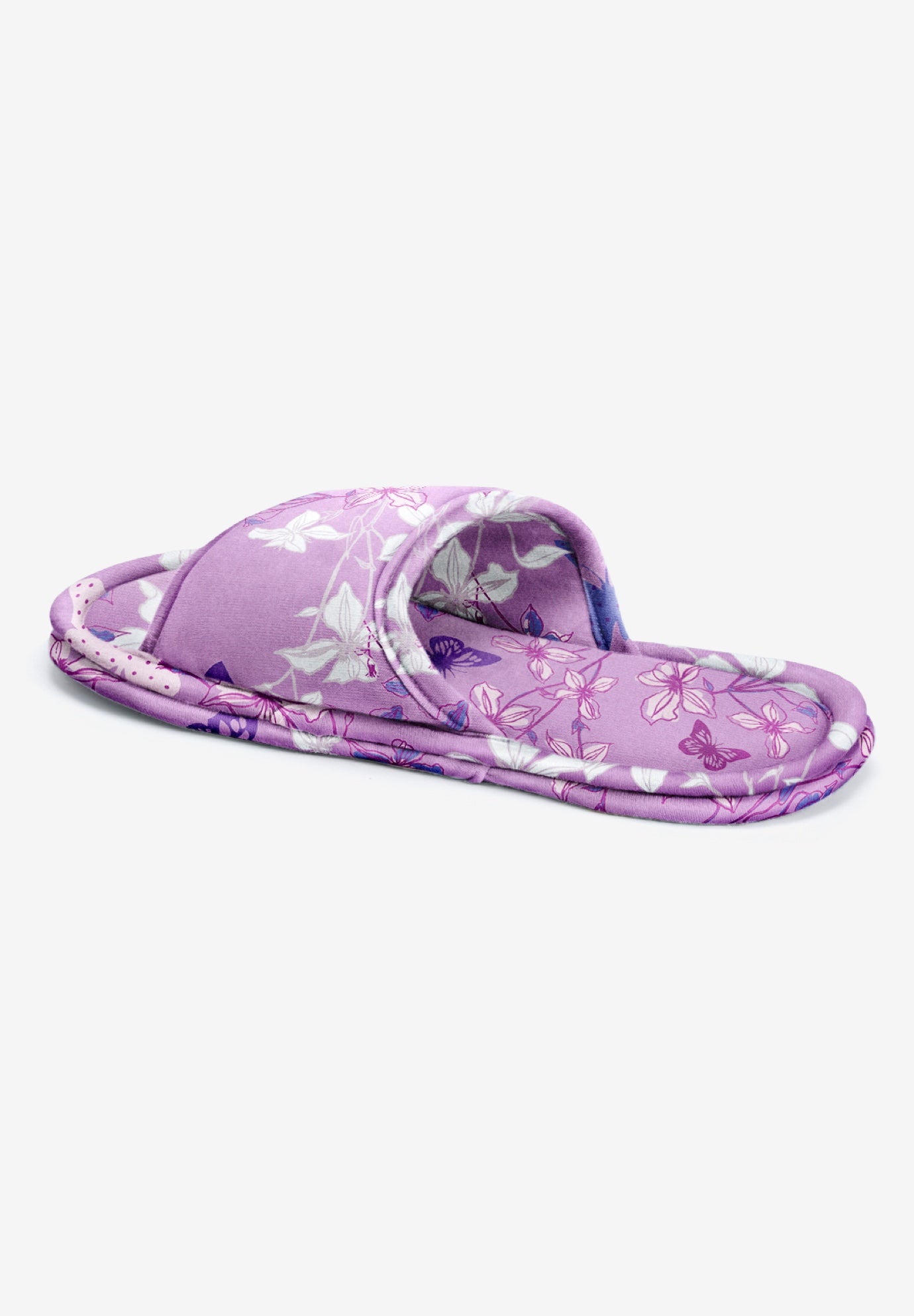 Cotton Slide Slippers image number 1