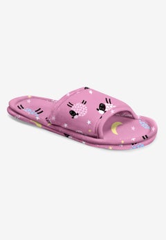 Cotton Slide Slippers