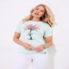 Cotton Slub Graphic Tee image number null