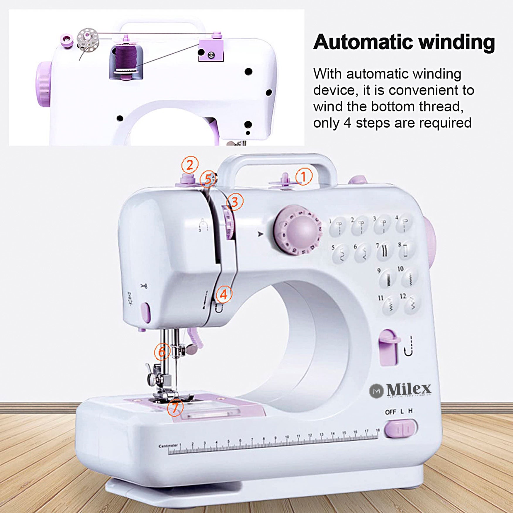 Milex Insta Stitch Sewing Machine image number 2