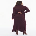 Intarsia Knit Trumpet Maxi Skirt image number 3