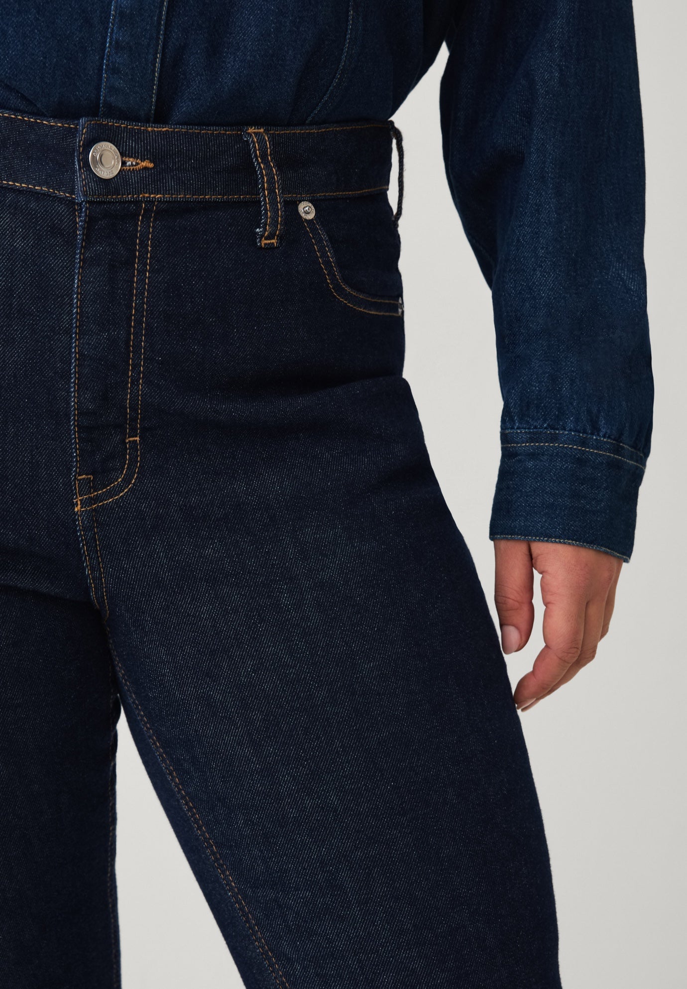 Straight Leg Stretch Jeans image number 2