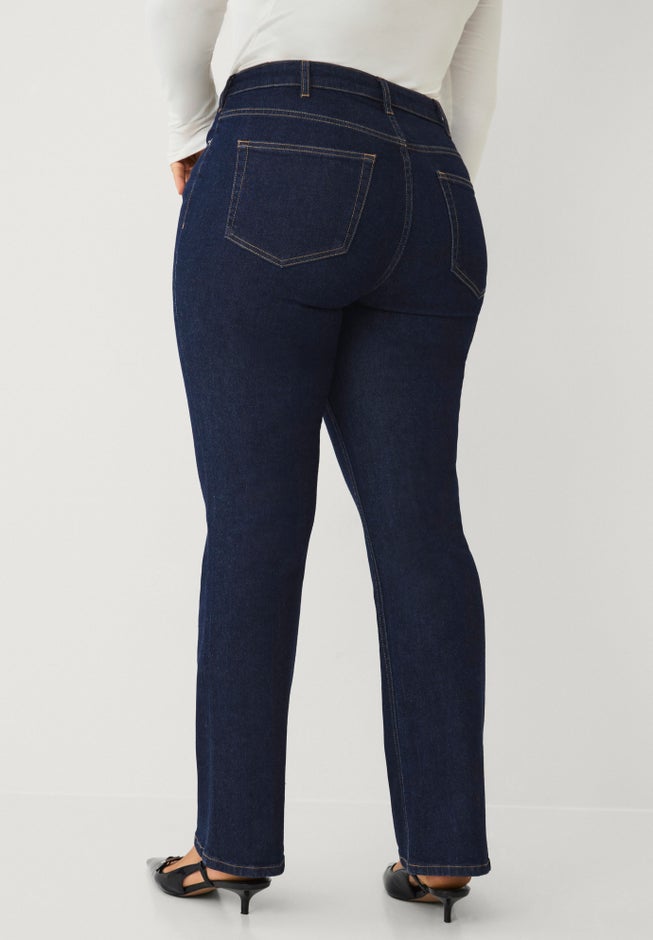 Mid-rise Stretch Bootcut Jeans image number 1