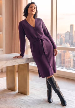 Cardigan Sweater Dress