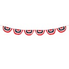 Pleated Patriotic Bunting Fan image number null
