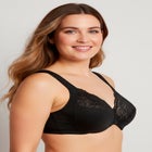 Glamorise&reg; WonderWire Front-Closure Posture Back Lace Bra image number null