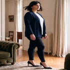 Ariana Knit Blazer image number null