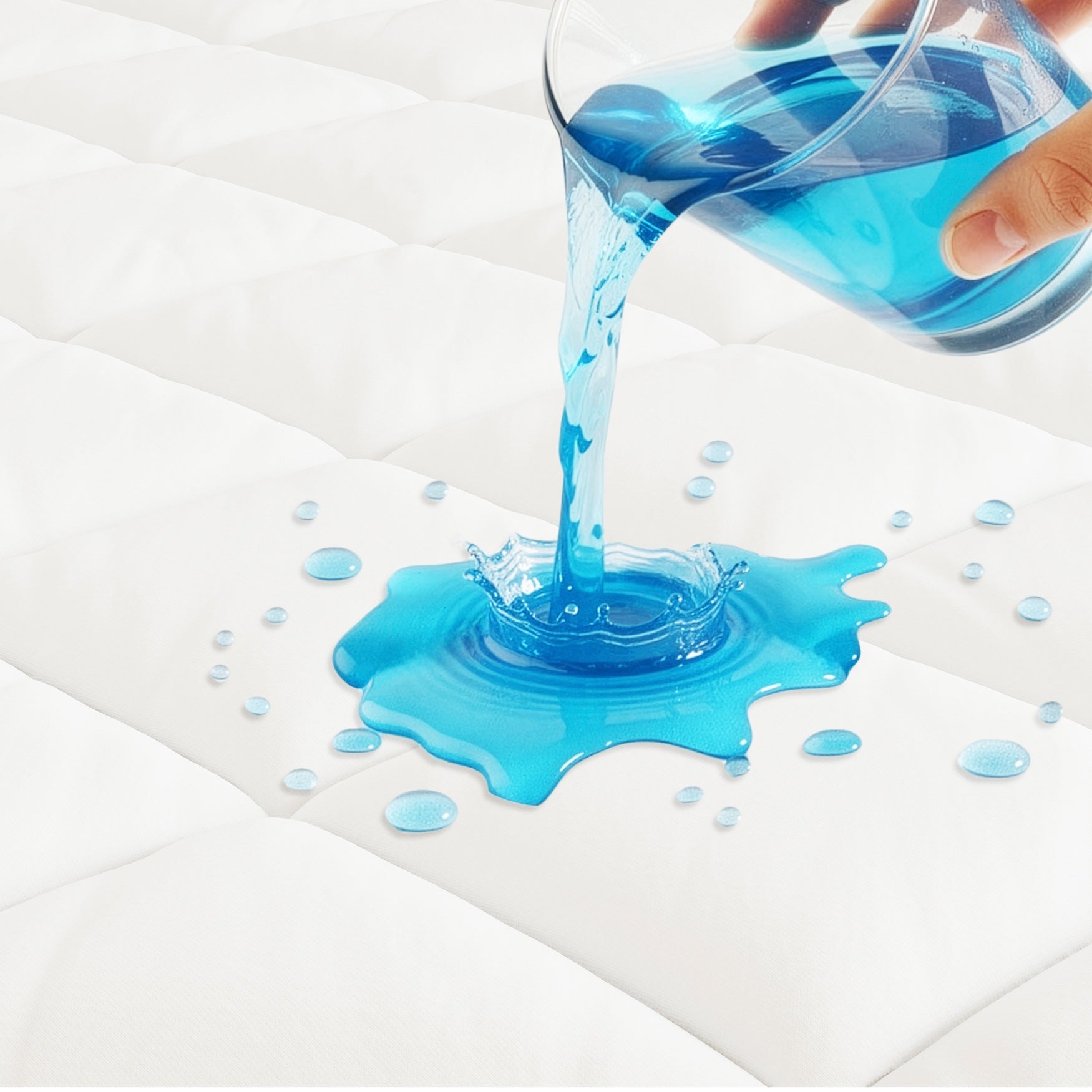 All-In-One Waterproof mattress Pad & Protector image number 2