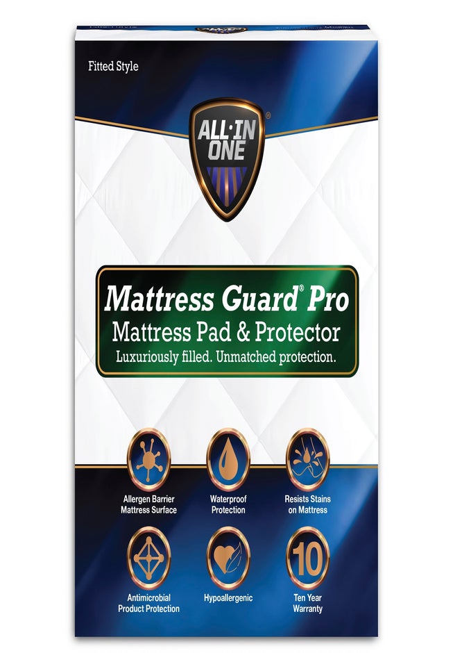 All-In-One Waterproof mattress Pad & Protector image number 4