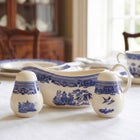 Blue Willow 3-Pc. Salt & Pepper Shaker with Gravy Server image number null
