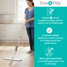 True & Tidy Refillable Spary Mop with Microfiber Pad & Scraper image number 5