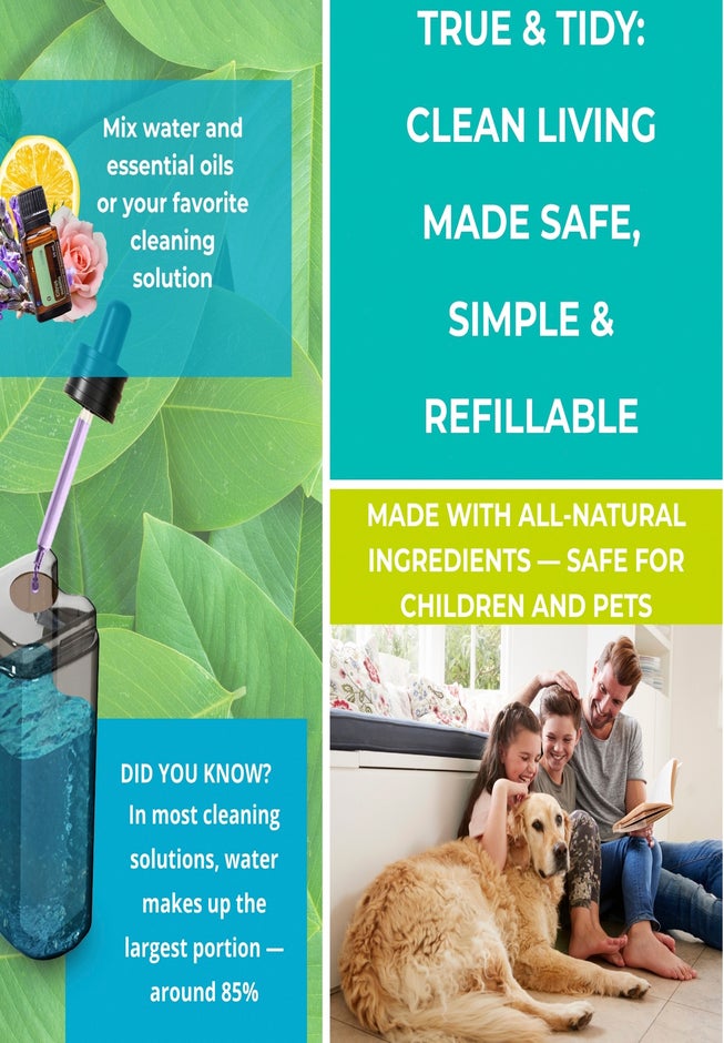 True & Tidy Refillable Spary Mop with Microfiber Pad & Scraper image number 6
