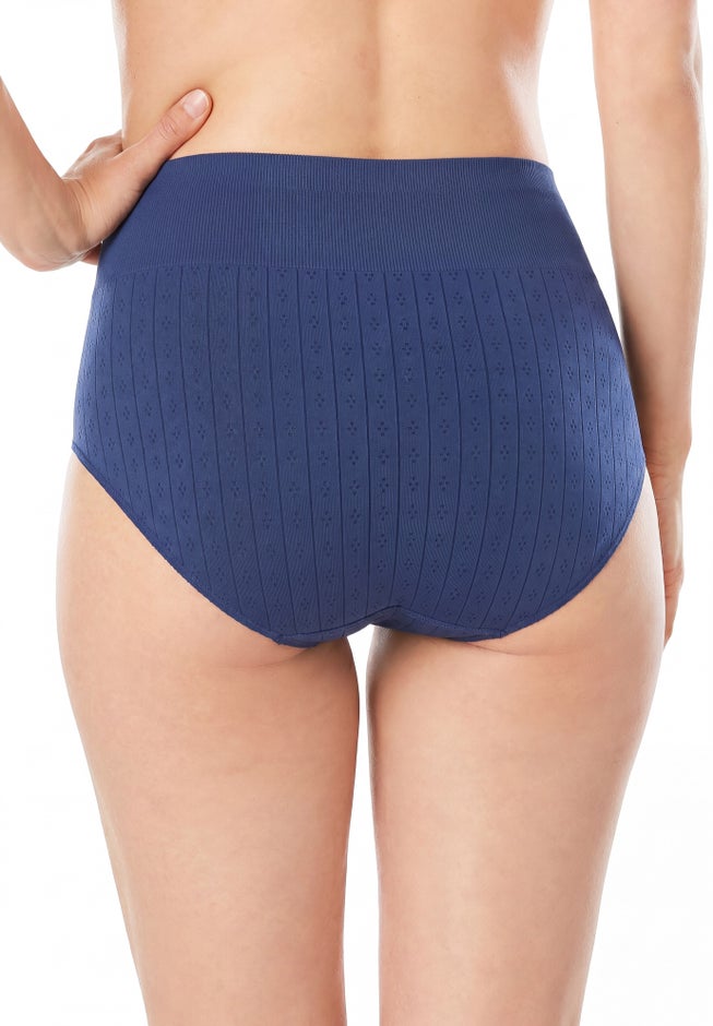 Pointelle Seamless Brief 2-PK image number 1