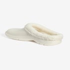 The Fur Lined Slip-On Rubber Clog Mule image number 1