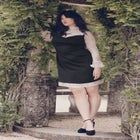 Lace-Trim Satin Mini Dress image number 0