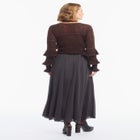 Seamed Chiffon Maxi Skirt image number 3