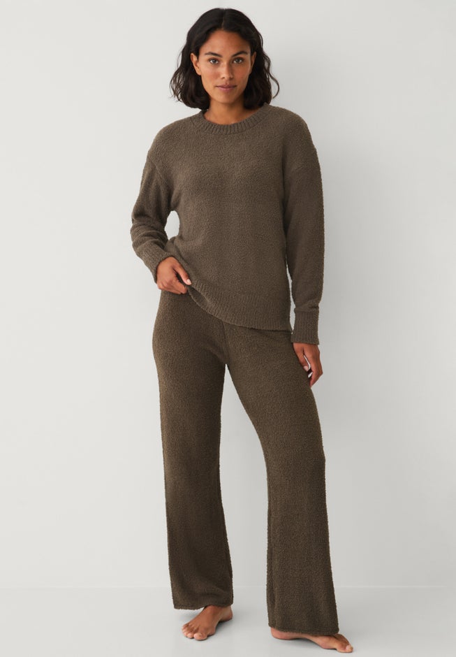 Crewneck Sherpa Long Sleeve Sweatshirt image number 2