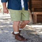 Renegade 9" Full Elastic Waist Cargo Shorts image number null