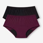 Cotton Spandex Leak-Proof Brief 2-Pack image number 0