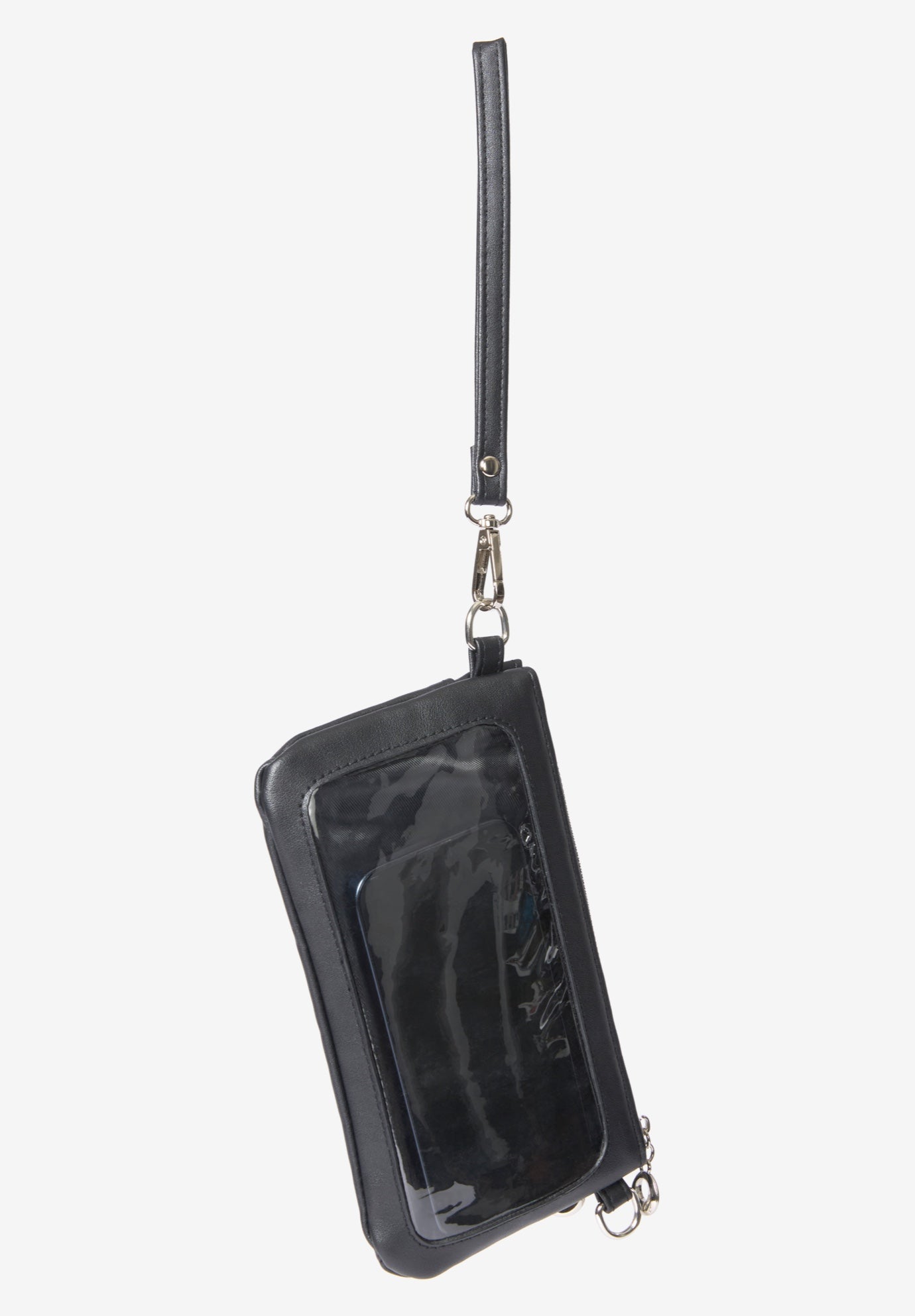 Crossbody Bag/Wristlet with Touchscreen Back image number 1