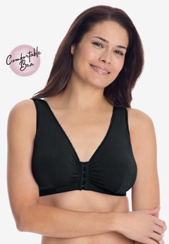 Leading Lady&reg; Meryl Cotton Front-Close Wireless Bra