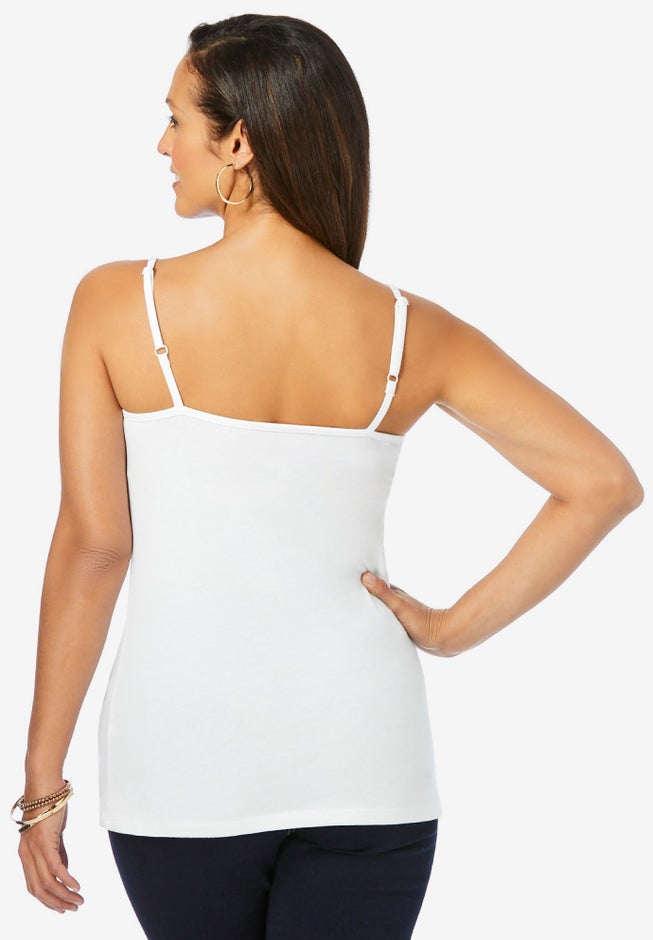 Stretch Cotton Cami image number 2