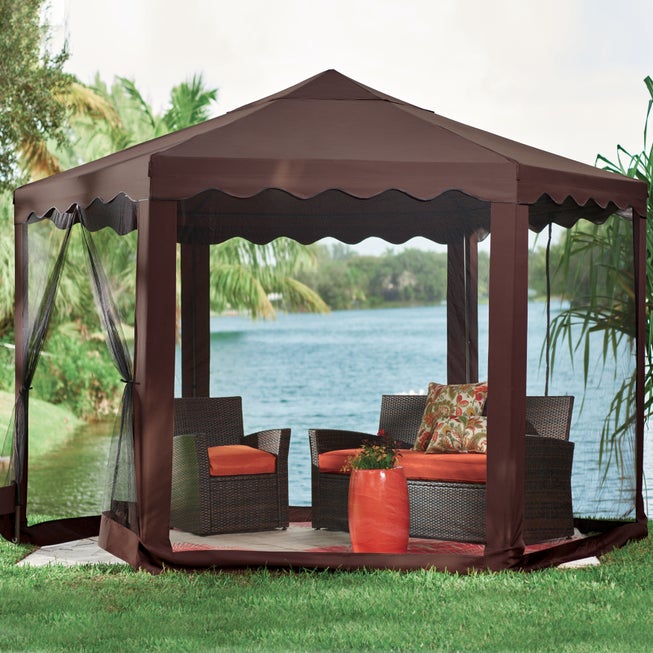 13'W Hexagon Gazebo image number 0