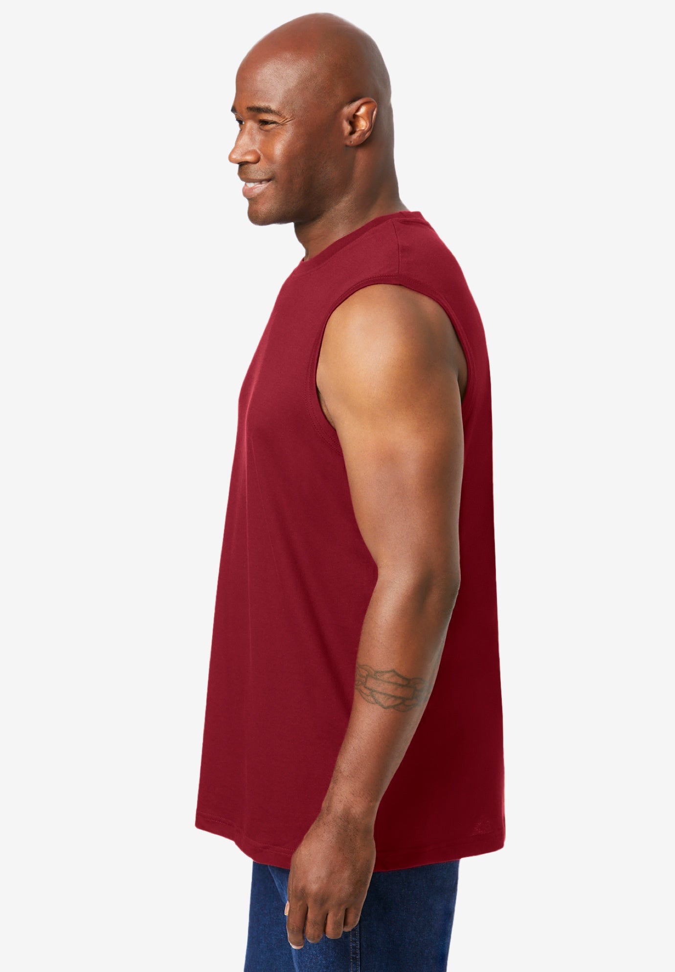 Shrink-Less Lightweight Muscle T-Shirt image number 3