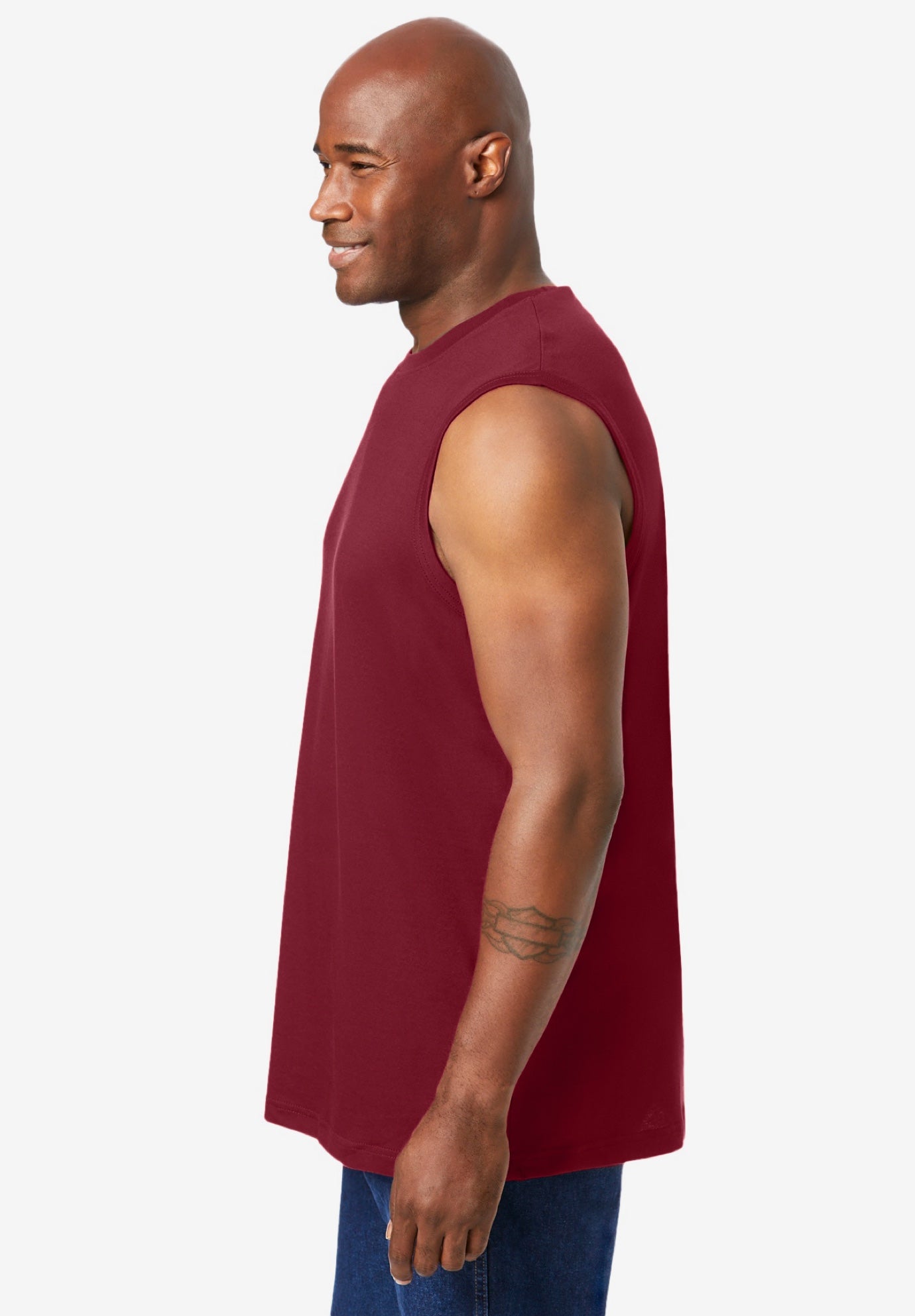 Shrink-Less Lightweight Muscle T-Shirt image number 2