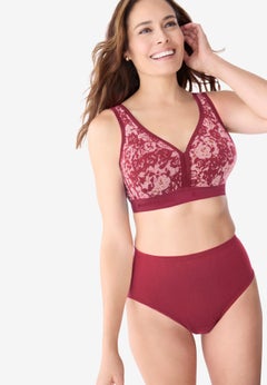 Wireless Back-Close Lounge Bra