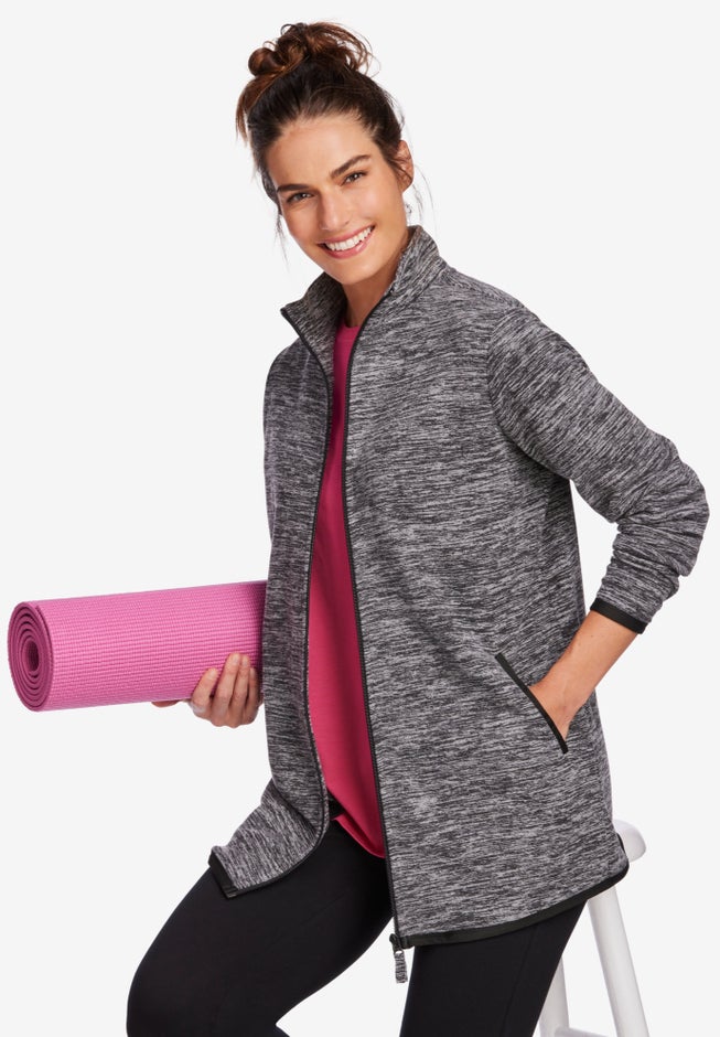 Zip-Front Microfleece Jacket image number 6