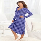 Thermal Henley Sleepshirt image number 6