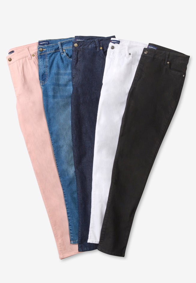 Plus Size 24/7 Stretch Straight Leg Jean image number 5